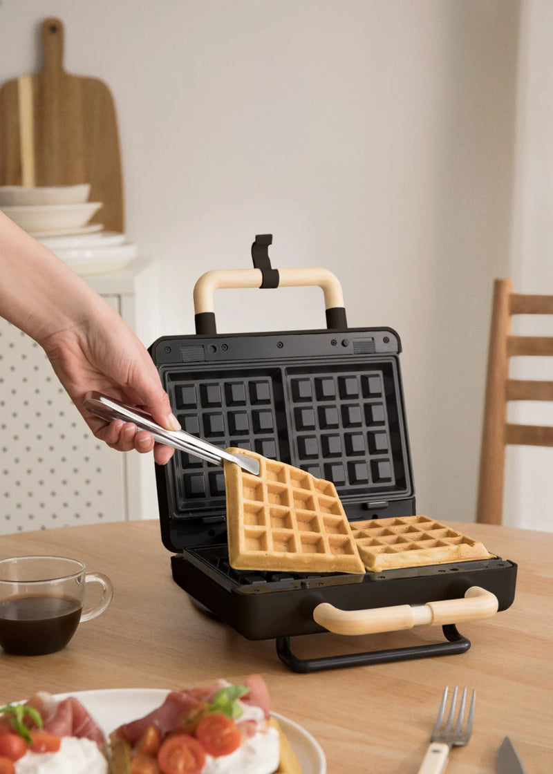 CREATE STONE STUDIO - Sandwichera grill y gofrera de placas intercambiables