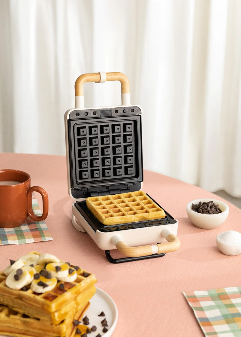 CREATE STONE STUDIO - Sandwichera grill y gofrera de placas intercambiables