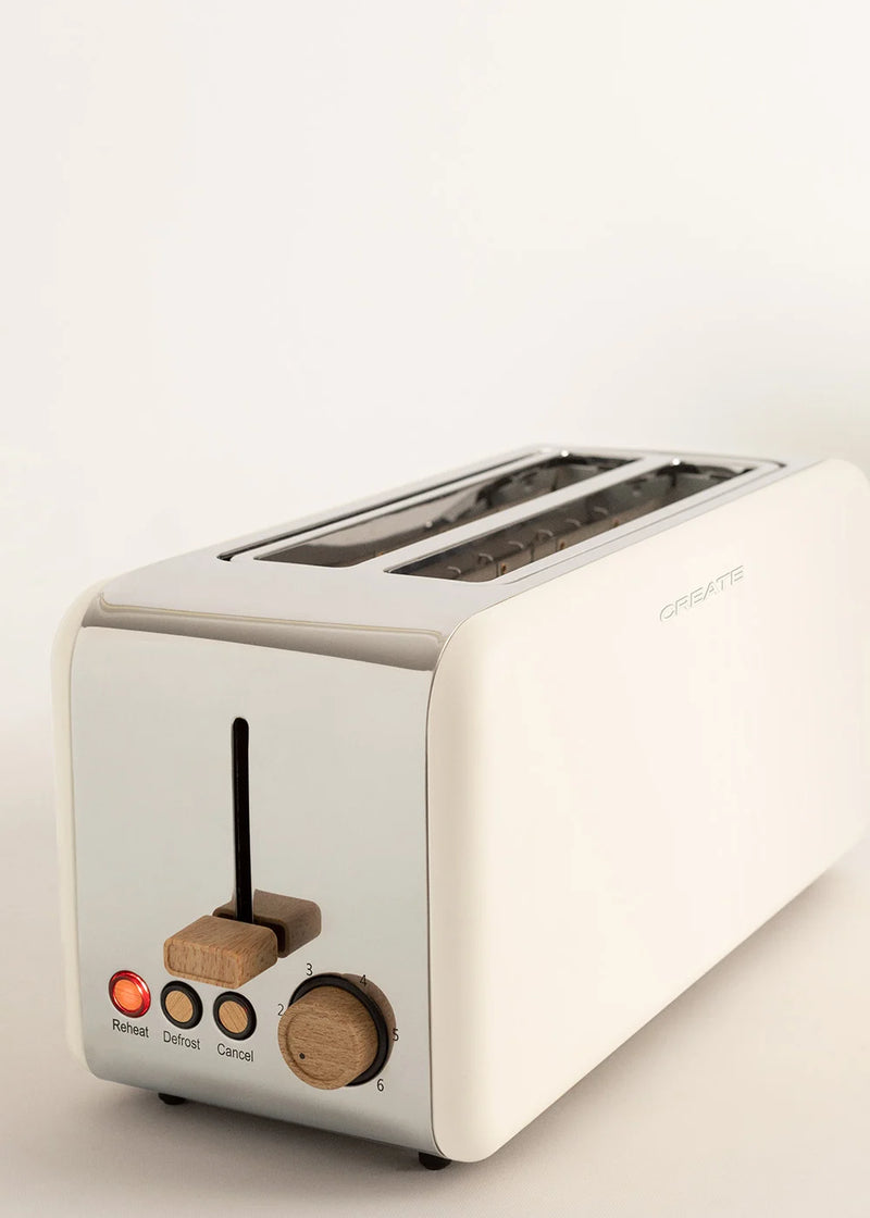 CREATE TOAST RETRO - Tostadora para rebanadas anchas