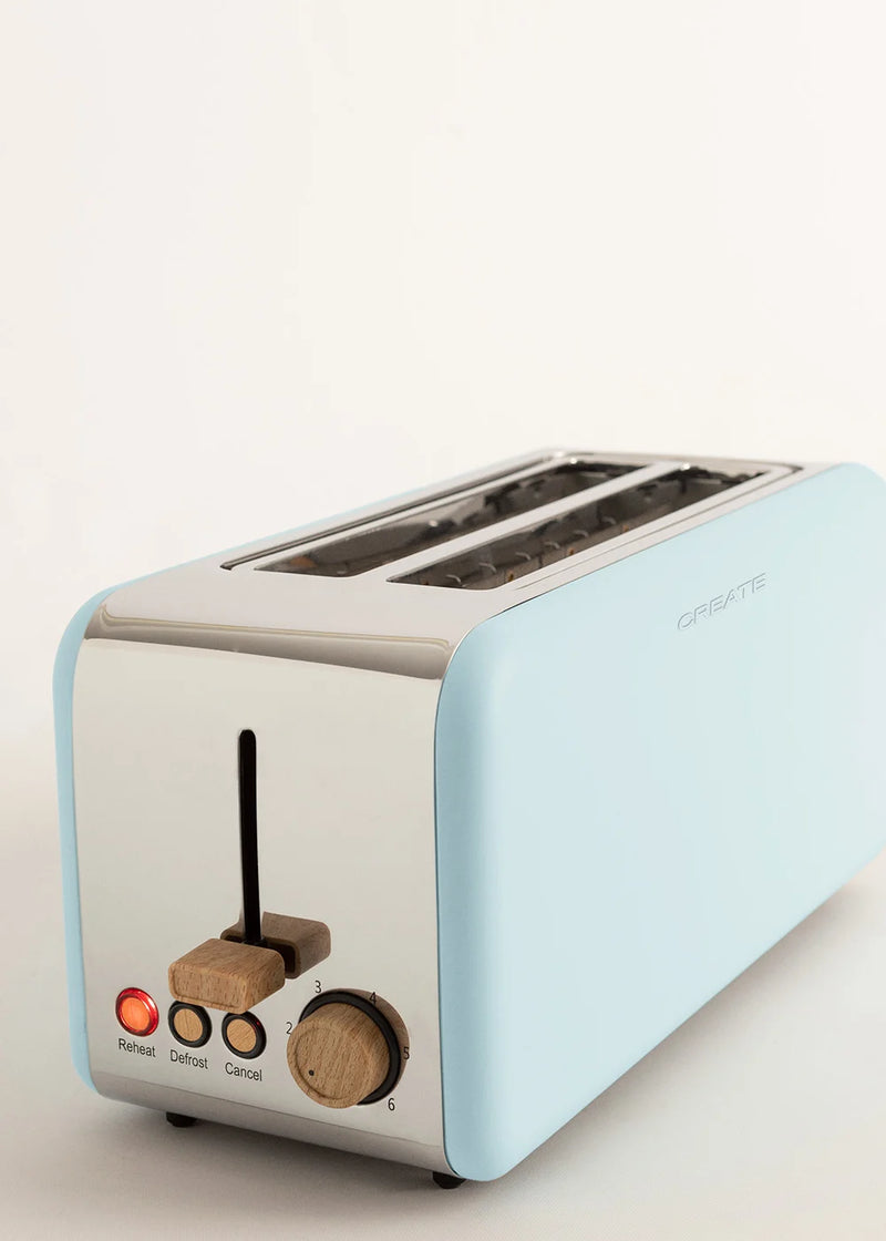 CREATE TOAST RETRO - Tostadora para rebanadas anchas