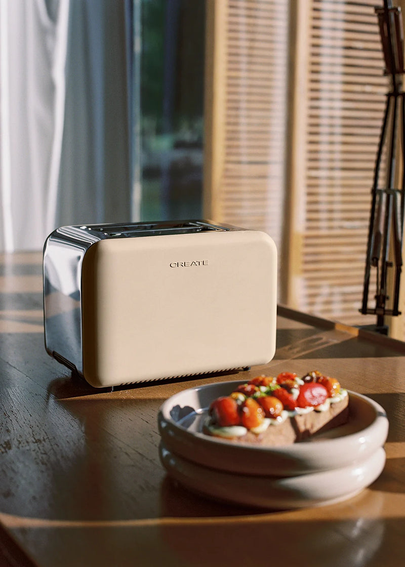CREATE TOAST RETRO - Tostadora para rebanadas anchas