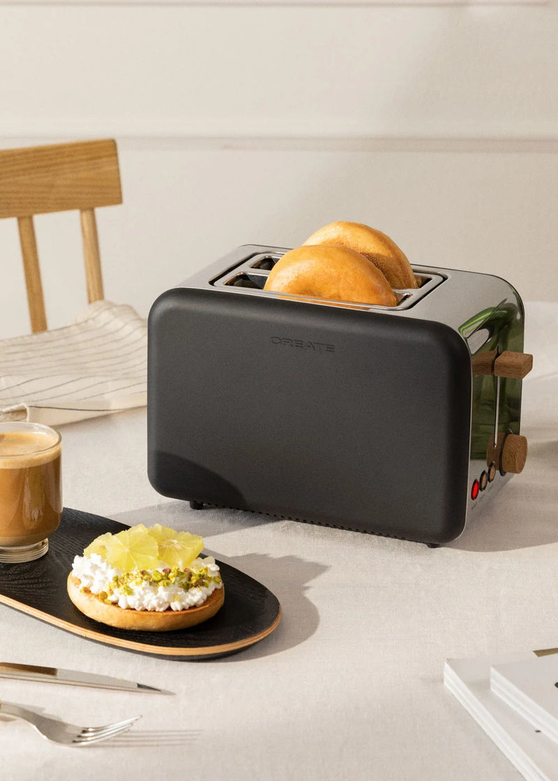 CREATE TOAST RETRO - Tostadora para rebanadas anchas