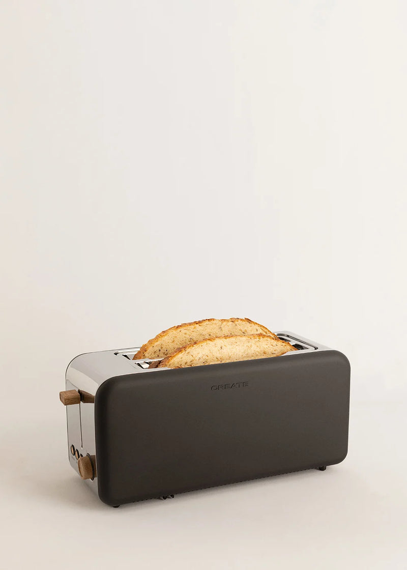 CREATE TOAST RETRO - Tostadora para rebanadas anchas