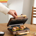 CREATE STONE STUDIO - Sandwichera grill y gofrera de placas intercambiables