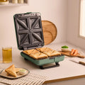 CREATE STONE STUDIO - Sandwichera grill y gofrera de placas intercambiables