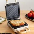 CREATE STONE STUDIO - Sandwichera grill y gofrera de placas intercambiables